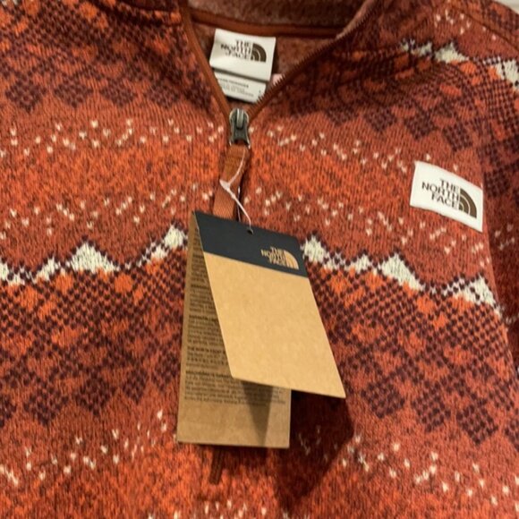 NWT beautiful 1/2 zip sweater by The North Face size men’s large - Picture 2 of 5